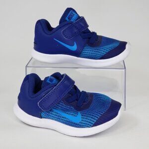 Nike Flex 2018 RN (TDV) Royal Blue Toddler Boy's Shoes Sneakers  Size 6C AH3442